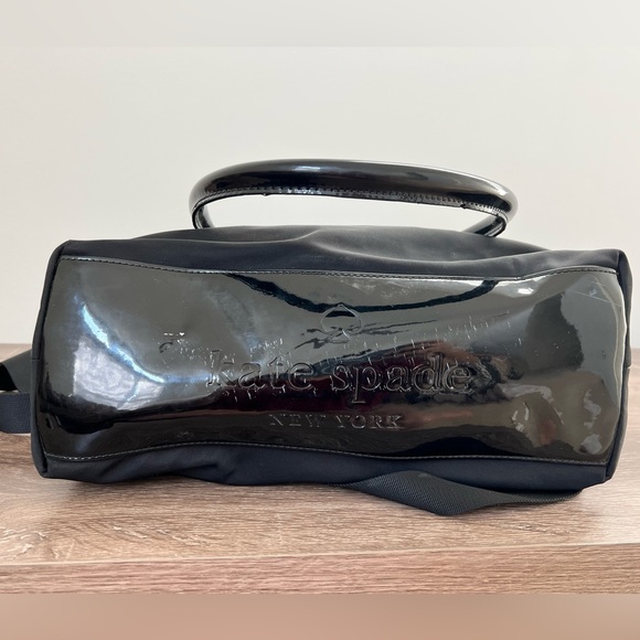 Medium Black Nylon Folder Kate Spade Crossbody - Picture 2 of 4